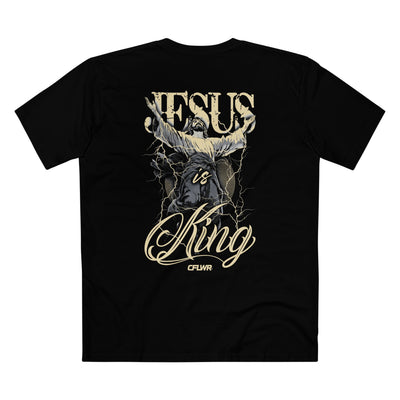 Jesus is King Classic Tee CFLWR Combat Gear - Main Image