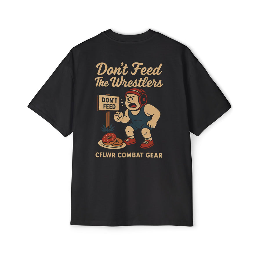 CFLWR "Don't Feed the Wrestlers" Oversized Graphic Tee V1