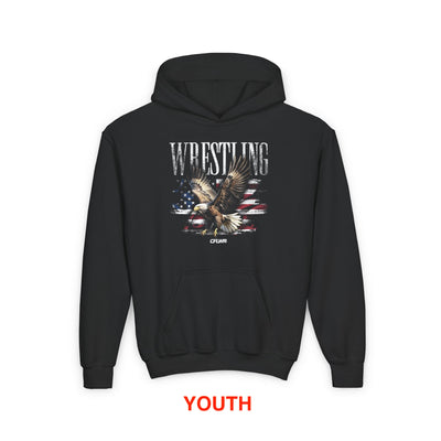 Wrestling USA Youth Hoodie