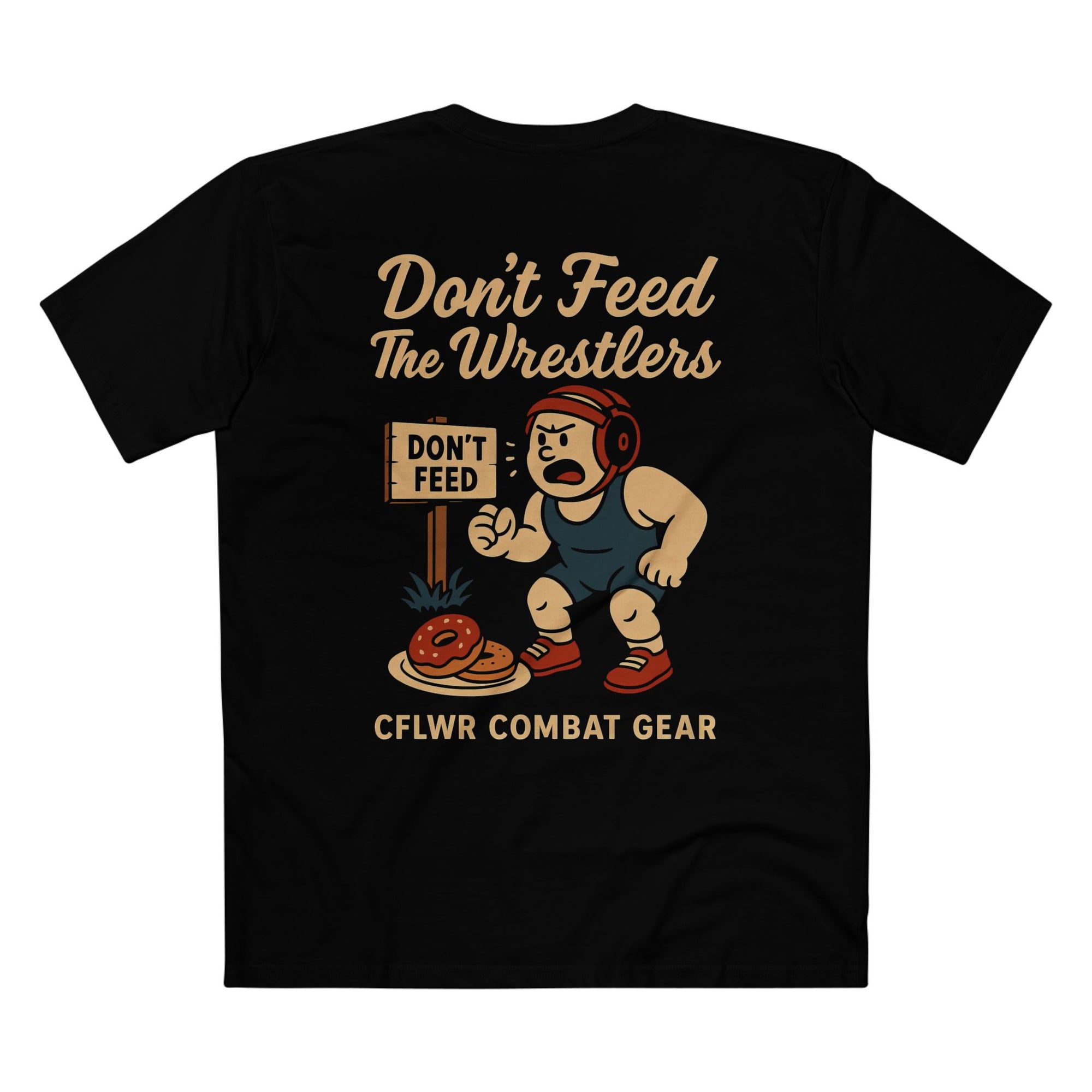 CFLWR "Don't Feed the Wrestlers" Classic Tee V2