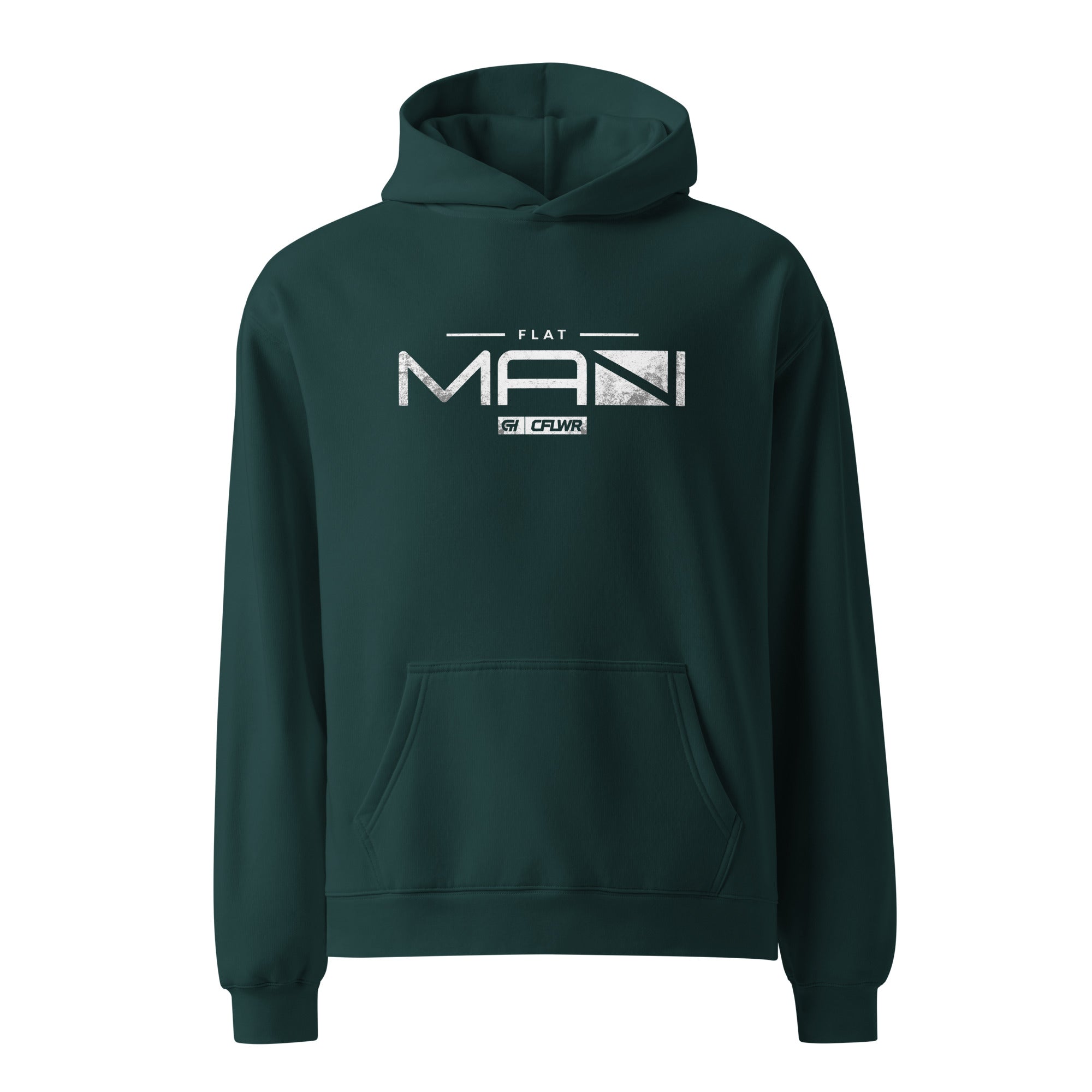 Flat Man Oversized Hoodie - CFLWR Combat Gear